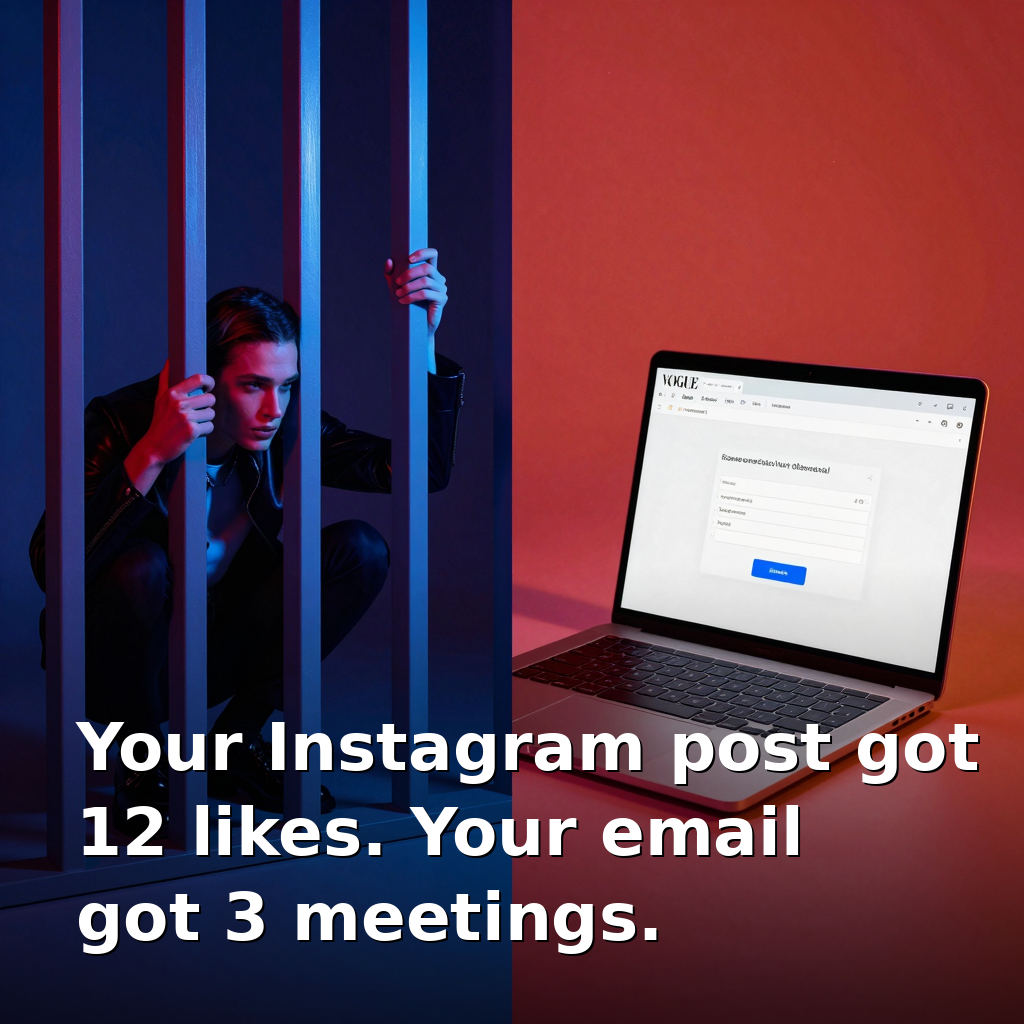 Your Instagram Got 12 Likes. Your Email Got 3 Meetings.
