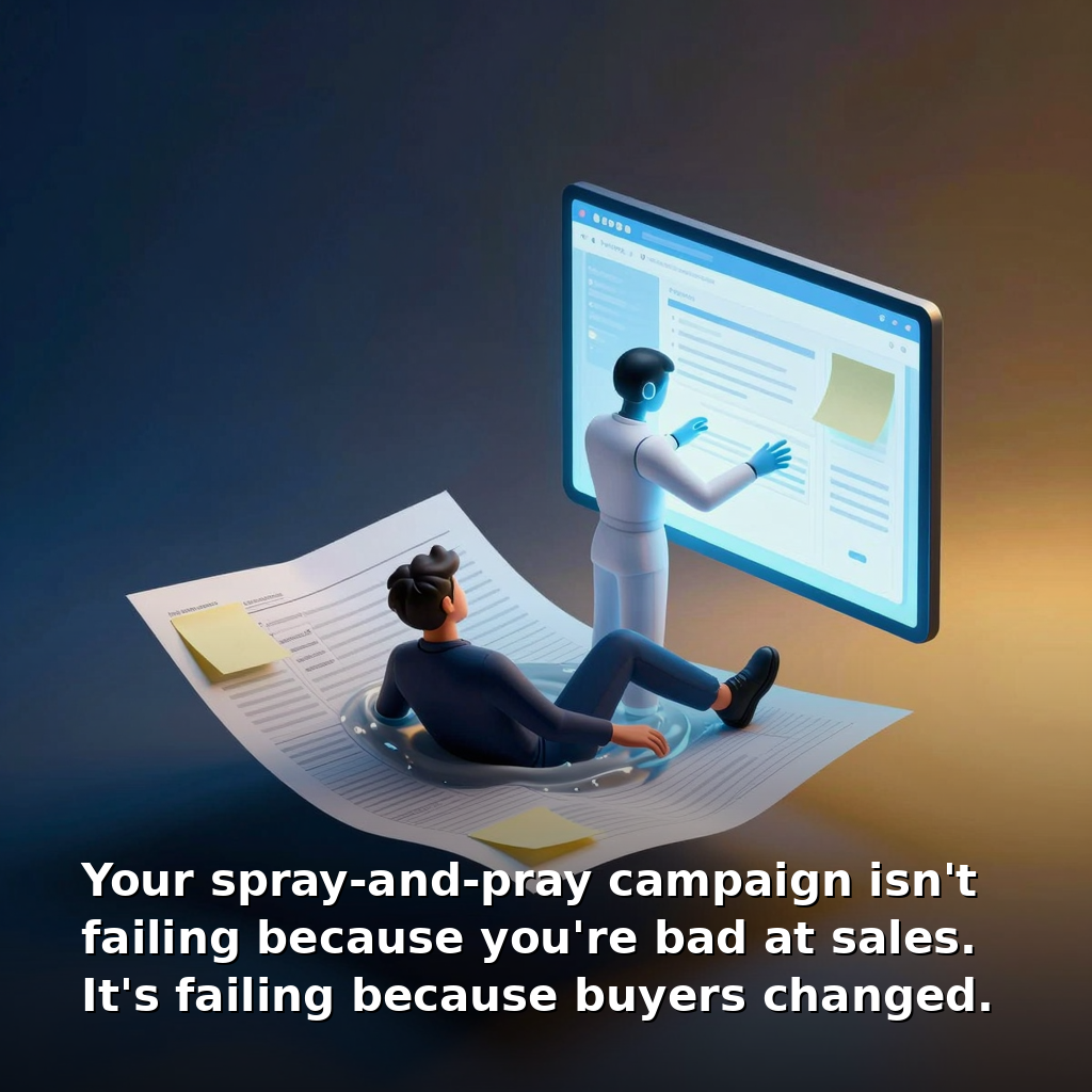 Spray-and-Pray Sales Campaigns Are Dead. Here's What Works.