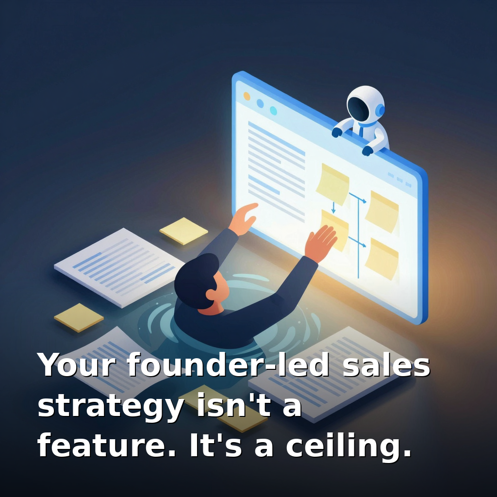 Founder-Led Sales Is a Ceiling, Not a Strategy