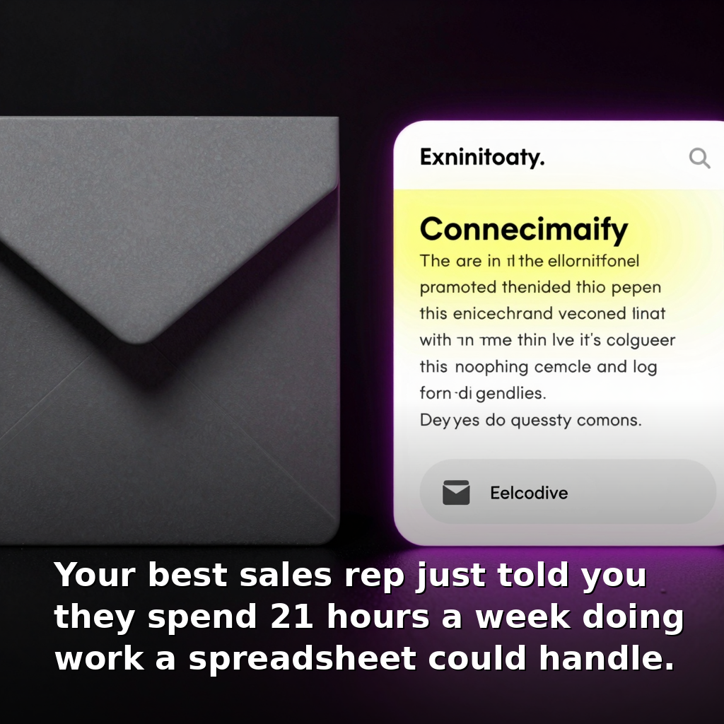 Sales Reps Waste 21 Hours a Week. Here's the Fix.