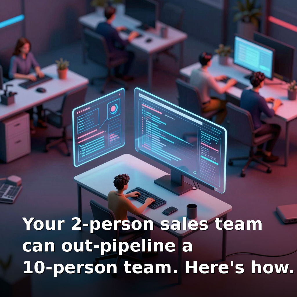 How a 2-Person Team Out-Pipelines a 10-Person One
