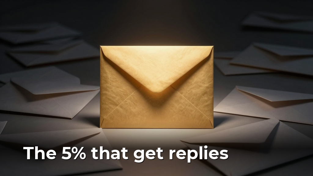 95% of Sales Emails Get Zero Engagement. Here's What the 5% Do.