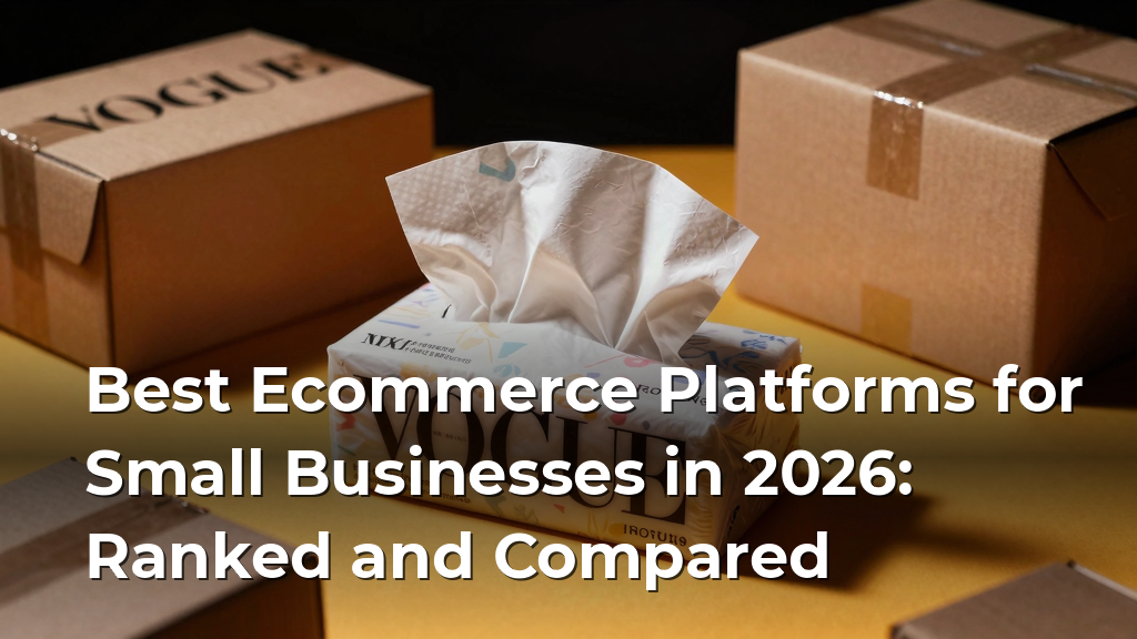 Best Ecommerce Platforms for Small Businesses in 2026: Ranked and Compared