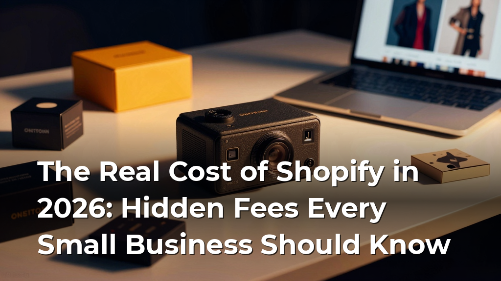 The Real Cost of Shopify in 2026: Hidden Fees Every Small Business Should Know