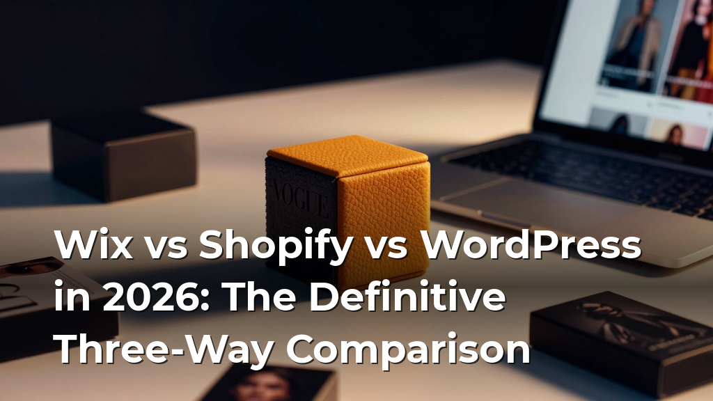 Wix vs Shopify vs WordPress in 2026: The Definitive Three-Way Comparison
