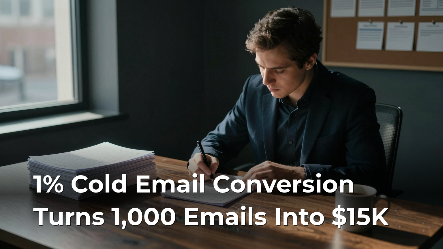 1% Cold Email Conversion Turns 1,000 Emails Into $15K