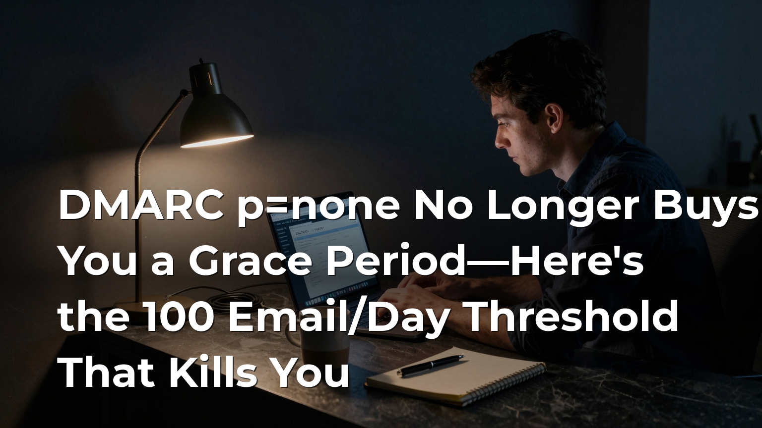 DMARC p=none No Longer Buys You a Grace Period—Here's the 100 Email/Day Threshold That Kills You