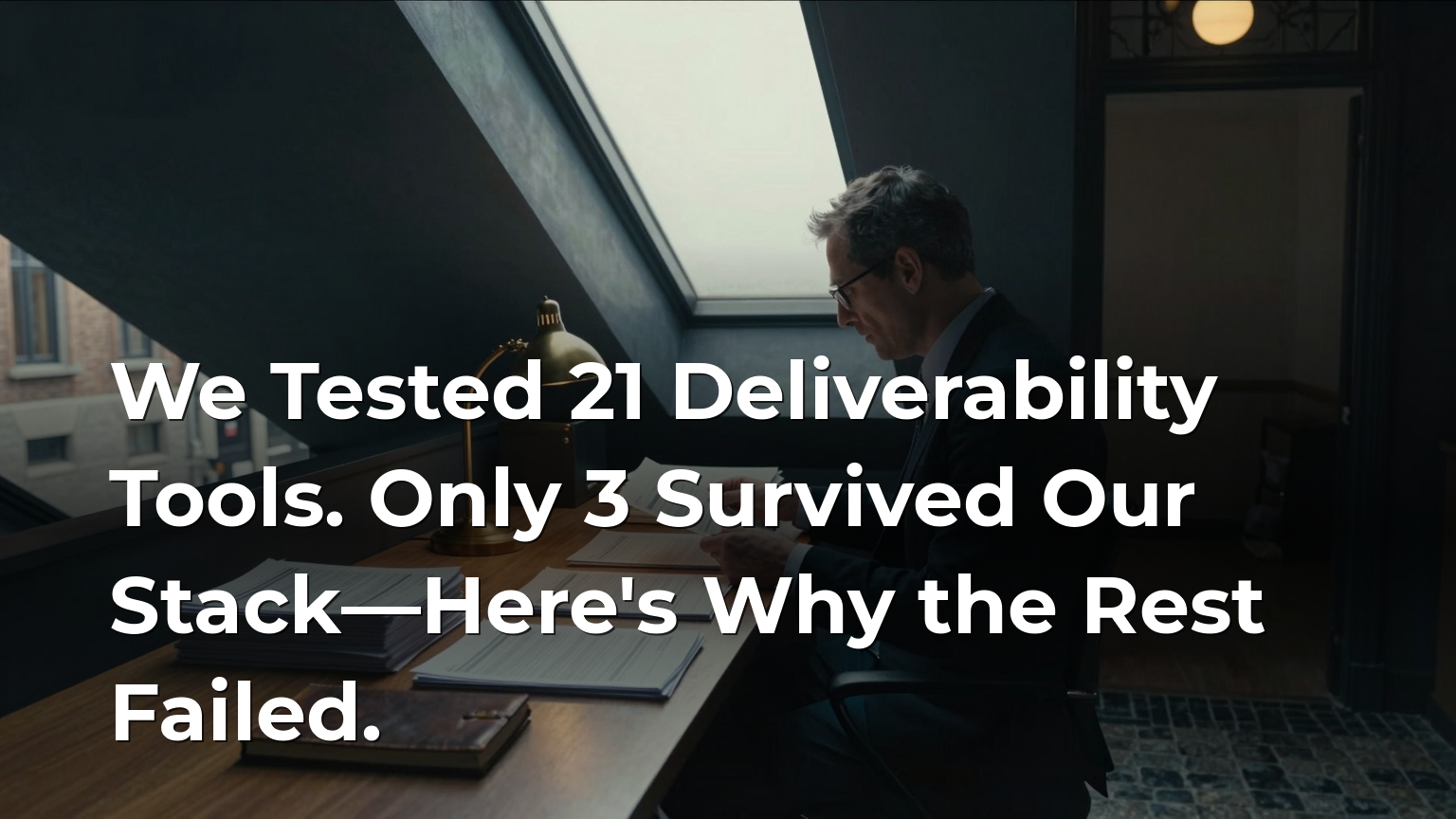 We Tested 21 Deliverability Tools. Only 3 Survived Our Stack—Here's Why the Rest Failed.